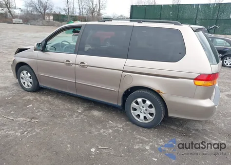 2004 Honda Odyssey Ex из США, поврежденный, VIN 5FNRL18894B088777